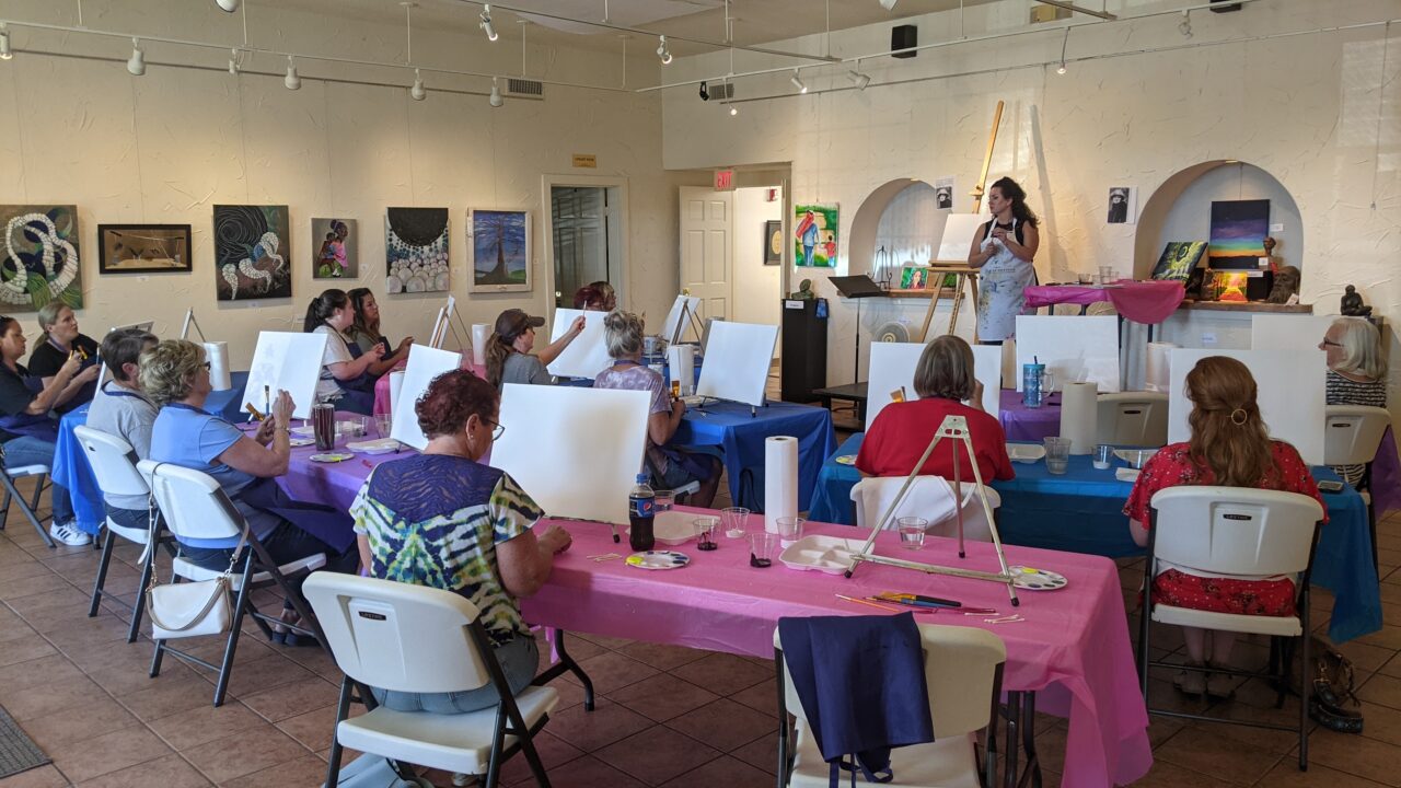 Adult Art Parties - Creative Arts Center