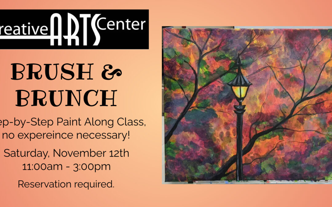 Brush & Brunch – Paint Along Class 11/12/22