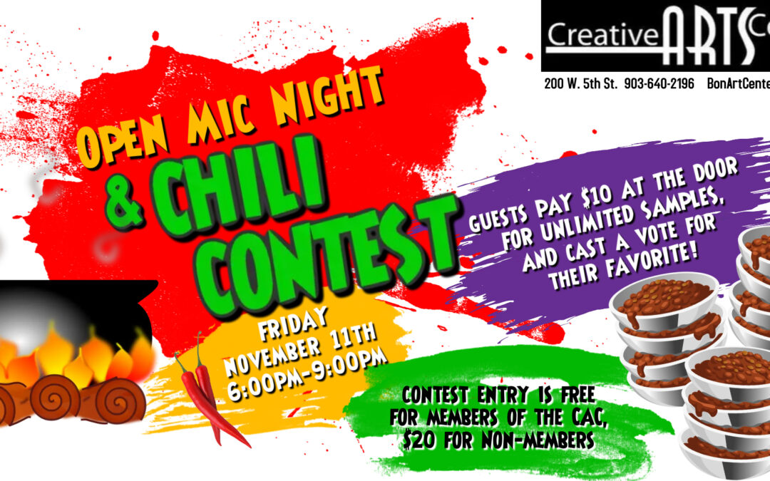 Open Mic Night & Chili Contest