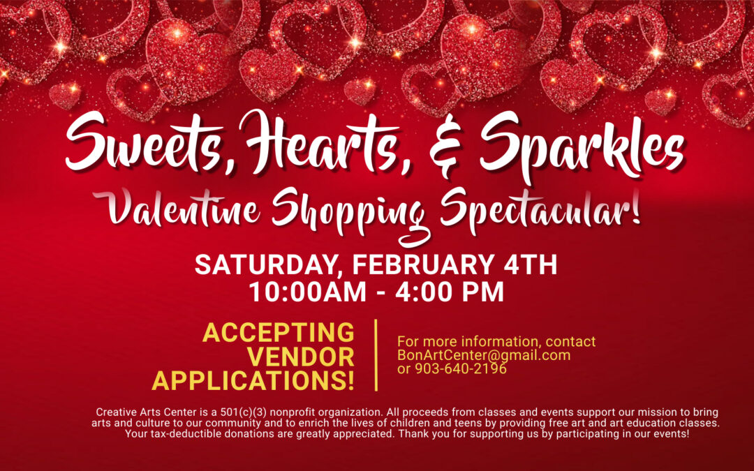 Sweets, Hearts, & Sparkles Valentine Shopping Spectacular!