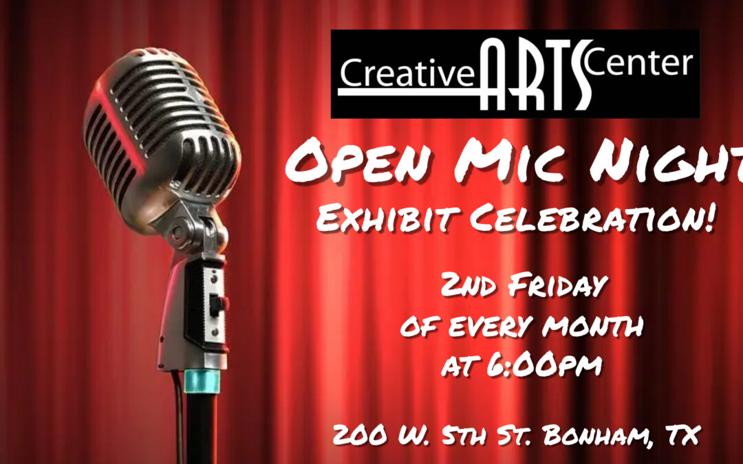 All are welcome at Open Mic Night!