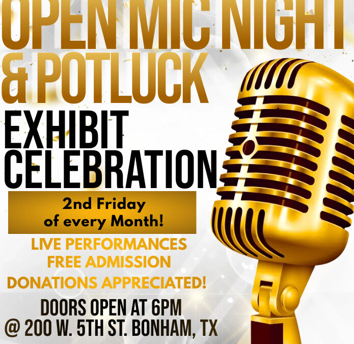 Monthly Open Mic Night & Potluck