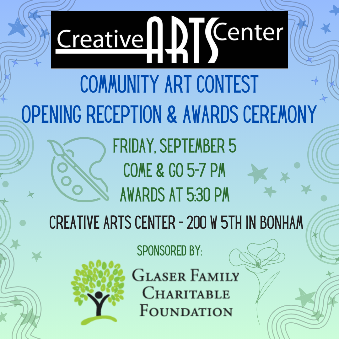 Community Art Contest Opening Reception & Awards Ceremony