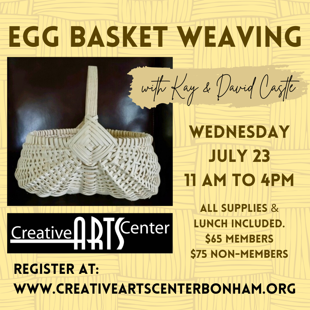 Egg Basket Weaving