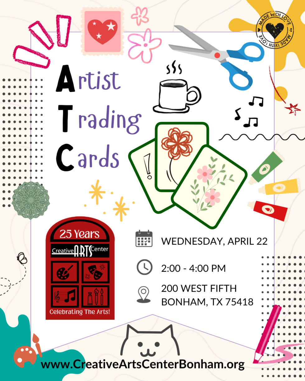 Artist Trading Cards - Creative Arts Center